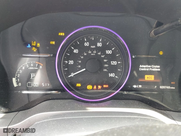 2021 Honda HR-V EX with VIN 3CZRU6H56MM718700, listed as a Copart auction lot 49334805 with 20,748 mi miles and Salvage Title. Bid and sale history available at carsss.com. Image 9.