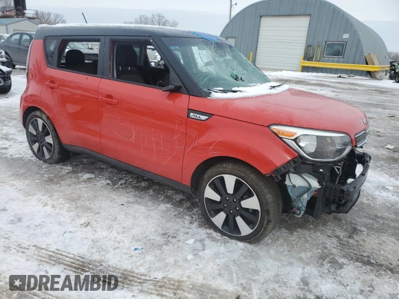 2017 Kia Soul + with VIN KNDJP3A59H7483700, listed as a Copart auction lot 87900925 with 74,717 mi miles and Salvage Title. Bid and sale history available at DreamBid. Image 4.