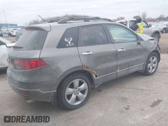 2008 Acura RDX with VIN 5J8TB18268A004693, listed as a IAAI auction lot 41131761 with 156,919 mi miles. Bid and sale history available at carsss.com. Image 4.