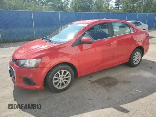 2017 Chevrolet Sonic LT with VIN 1G1JD5SH7H4168966, listed as a Copart auction lot 60683275 with 181,020 mi miles and Salvage title. Bid and sale history available at DreamBid. Image 1.
