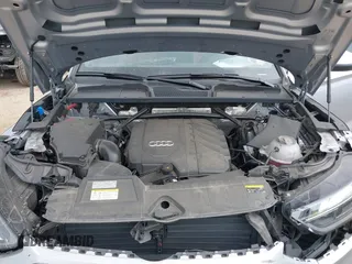 2022 Audi Q5 S line Premium Plus with VIN WA1EAAFY2N2081546, listed as a IAAI auction lot 42255043 with 33,371 mi miles and . Bid and sale history available at DreamBid. Image 10.