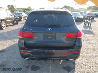 2022 Mercedes-Benz GLC with VIN W1N0G8DB8NV334589, listed as a IAAI auction lot 41521001 with 48,764 mi miles. Bid and sale history available at carsss.com. Image 17.