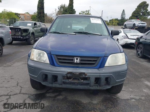 1999 Honda CR-V LX with VIN JHLRD1745XC014868, listed as a IAAI auction lot 41775272 with 212,835 mi miles. Bid and sale history available at carsss.com. Image 12.