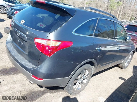 2012 Hyundai Veracruz Limited with VIN KM8NU4CC2CU196846, listed as a IAAI auction lot 41805692 with 174,132 mi miles. Bid and sale history available at carsss.com. Image 4.