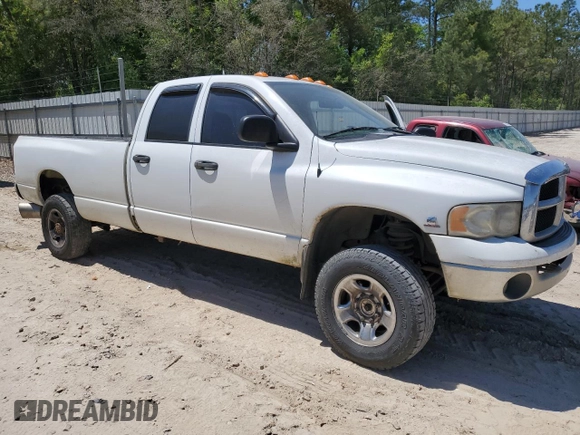 2005 Dodge Ram 3500 SLT with VIN 3D7LS38C45G792511, listed as a Copart auction lot 52987515 with 353,409 mi miles and Salvage Title. Bid and sale history available at carsss.com. Image 4.
