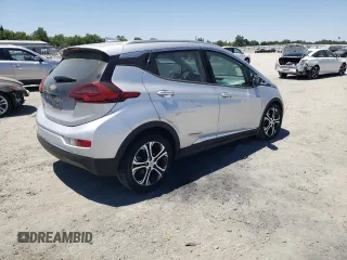 2021 Chevrolet Bolt EV Premier with VIN 1G1FZ6S07M4103987, listed as a Copart auction lot 61461585 with 7,218 mi miles and Salvage title. Bid and sale history available at DreamBid. Image 3.