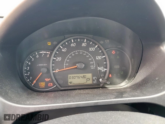 2024 Mitsubishi Mirage Black Edition with VIN ML32AWHJ8RH005115, listed as a Copart auction lot 61952585 with 30,764 mi miles and Clean title. Bid and sale history available at DreamBid. Image 9.