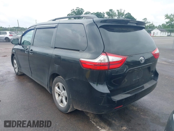 2015 Toyota Sienna LE AAS with VIN 5TDKK3DC9FS618254, listed as a IAAI auction lot 42653368 with 337,308 mi miles and . Bid and sale history available at DreamBid. Image 3.