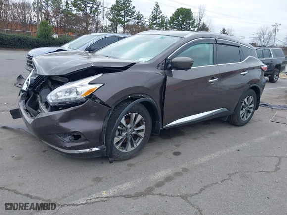 2016 Nissan Murano S with VIN 5N1AZ2MG5GN158467, listed as a IAAI auction lot 41545977 with 143,146 mi miles. Bid and sale history available at carsss.com. Image 17.