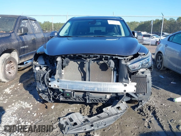 2019 Infiniti QX60 LUXE with VIN 5N1DL0MN7KC532048, listed as a IAAI auction lot 41206582 with 77,675 mi miles. Bid and sale history available at carsss.com. Image 12.