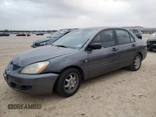 2005 Mitsubishi Lancer ES with VIN JA3AJ26E55U037141, listed as a Copart auction lot 47612055 with 0 mi miles and Salvage Title. Bid and sale history available at carsss.com. Image 1.