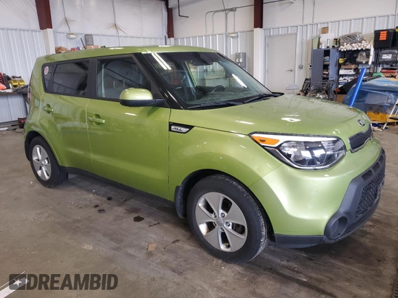 2015 Kia Soul with VIN KNDJN2A2XF7776900, listed as a Copart auction lot 54180295 with 129,625 mi miles and Non Repairable. Bid and sale history available at carsss.com. Image 4.
