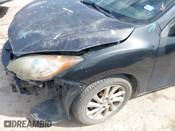 2012 Mazda 3 i Grand Touring with VIN JM1BL1M73C1550997, listed as a IAAI auction lot 40772932 with 154,694 mi miles and . Bid and sale history available at DreamBid. Image 6.