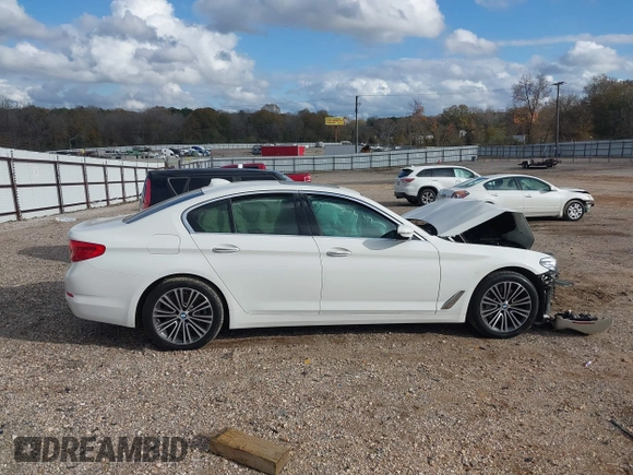 2018 BMW 5 Series 530i with VIN WBAJA5C5XJWA56855, listed as a IAAI auction lot 41128814 with Not Provided miles and . Bid and sale history available at DreamBid. Image 14.