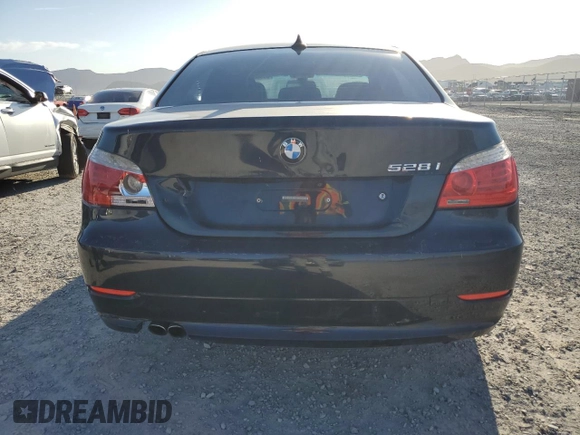 2009 BMW 5 Series 528i with VIN WBANU53579C123110, listed as a Copart auction lot 74227204 with Not Provided miles and Salvage Title. Bid and sale history available at carsss.com. Image 6.