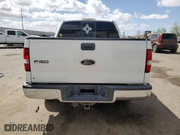 2005 Ford F-150 XLT z VIN 1FTPW12555KE80074, wystawiony jako Copart lot #51808485 z przebiegiem 161 991 mil mil oraz Szkoda całkowita • Salvage title. Historia ofert i sprzedaży dostępna na DreamBid. Obrazek 6.