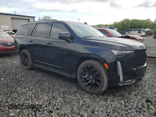 2024 Cadillac Escalade 4WD Sport with VIN 1GYS4FKL2RR154414, listed as a Copart auction lot 56644165 with 11,479 mi miles and Salvage title. Bid and sale history available at DreamBid. Image 4.