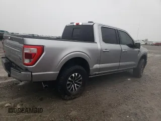 2021 Ford F-150 XL with VIN 1FTFW1ED6MFA84063, listed as a Copart auction lot 45989445 with Not Provided miles and Salvage Title. Bid and sale history available at carsss.com. Image 3.