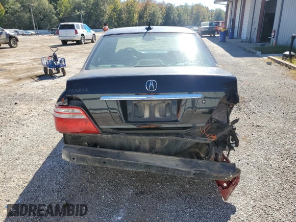 2004 Acura RL w/Navigation System with VIN JH4KA96624C004656, listed as a Copart auction lot 77021014 with 158,857 mi miles and Salvage Title. Bid and sale history available at carsss.com. Image 6.