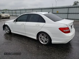 2014 Mercedes-Benz C 250 Sport with VIN WDDGF4HB2ER305342, listed as a Copart auction lot 63803184 with 140,148 mi miles and Non Repairable. Bid and sale history available at DreamBid. Image 2.