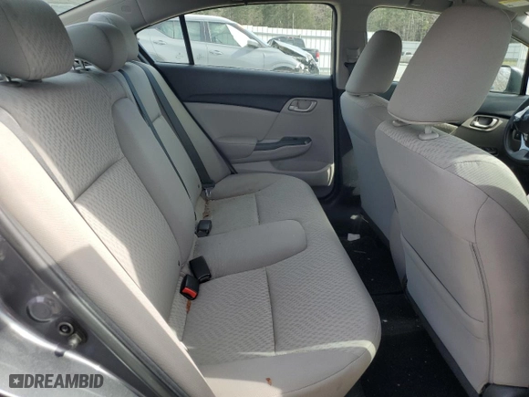 2015 Honda Civic Sedan LX with VIN 2HGFB2F53FH542573, listed as a Copart auction lot 44919835 with 106,842 mi miles and Salvage Title. Bid and sale history available at carsss.com. Image 10.