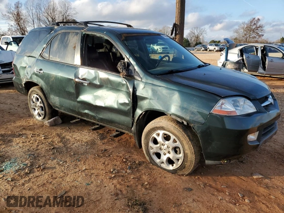 2002 Acura MDX Touring Pkg with VIN 2HNYD18662H515731, listed as a Copart auction lot 85300884 with 150,590 mi miles and Salvage Title. Bid and sale history available at carsss.com. Image 4.