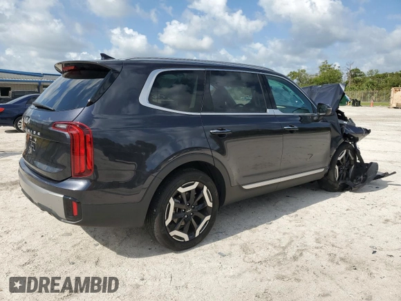 2025 Kia Telluride S z VIN 5XYP64GC9SG606351, wystawiony jako Copart lot #58441825 z przebiegiem 9 925 mil mil oraz Nie do naprawy • Non repairable. Historia ofert i sprzedaży dostępna na DreamBid. Obrazek 3.