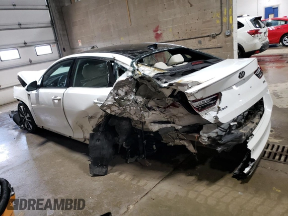 2016 Kia Optima SXL Turbo with VIN 5XXGV4L26GG052021, listed as a Copart auction lot 54018535 with 109,409 mi miles and Salvage title. Bid and sale history available at DreamBid. Image 2.