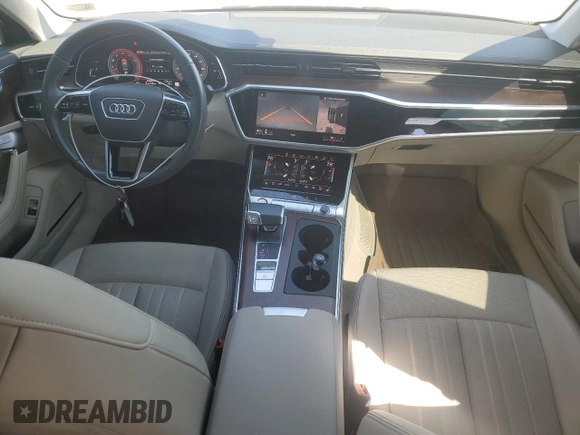 2019 Audi A6 Prestige with VIN WAUM2AF24KN066922, listed as a Copart auction lot 48401975 with 45,980 mi miles and Salvage title. Bid and sale history available at DreamBid. Image 8.
