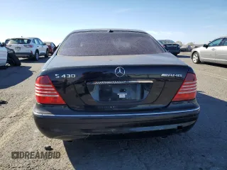 2006 Mercedes-Benz S-Class 4.3L with VIN WDBNG70J56A466818, listed as a Copart auction lot 78179054 with 0 mi miles and Clean Title. Bid and sale history available at carsss.com. Image 6.
