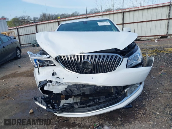 2016 Buick LaCrosse Leather with VIN 1G4GB5G36GF105019, listed as a IAAI auction lot 41866150 with 107,761 mi miles. Bid and sale history available at carsss.com. Image 12.