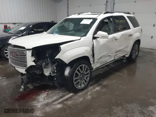 2014 GMC Acadia Denali with VIN 1GKKVTKD2EJ225389, listed as a IAAI auction lot 41718955 with 126,865 mi miles. Bid and sale history available at carsss.com. Image 17.