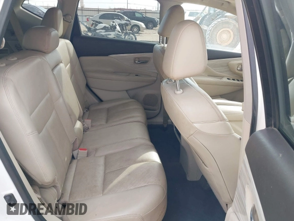2018 Nissan Murano SV with VIN 5N1AZ2MG9JN167292, listed as a IAAI auction lot 42007243 with 141,191 mi miles and . Bid and sale history available at carsss.com. Image 8.