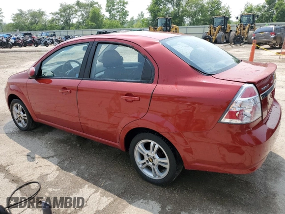 2011 Chevrolet Aveo 1LT with VIN KL1TD5DE7BB127640, listed as a Copart auction lot 59947945 with 110,238 mi miles and Salvage title. Bid and sale history available at DreamBid. Image 2.