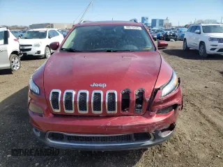 2015 Jeep Cherokee Limited with VIN 1C4PJMDB1FW736756, listed as a Copart auction lot 48815455 with 167,819 mi miles and Salvage Title. Bid and sale history available at DreamBid. Image 5.
