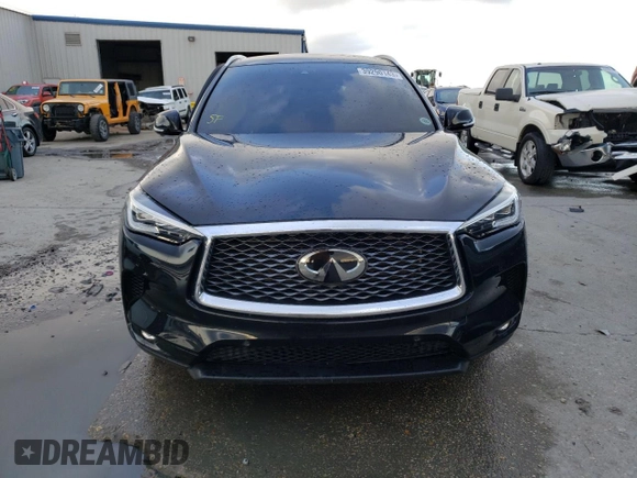 2019 Infiniti QX50 LUXE with VIN 3PCAJ5M1XKF114903, listed as a Copart auction lot 39290143 with 48,778 mi miles. Bid and sale history available at carsss.com. Image 5.