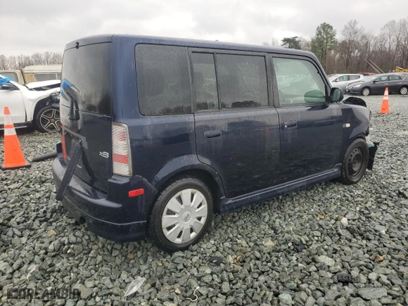 2006 Scion xB with VIN JTLKT324964032811, listed as a Copart auction lot 50081635 with 173,187 mi miles and Salvage Title. Bid and sale history available at carsss.com. Image 3.