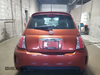 2013 FIAT 500 Turbo with VIN 3C3CFFHH7DT645525, listed as a Copart auction lot 54335795 with 143,758 mi miles and Clean Title. Bid and sale history available at carsss.com. Image 6.