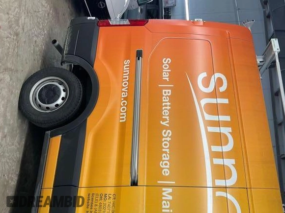 2023 Ford Transit Cargo with VIN 1FTBR1X81PKA75434, listed as a IAAI auction lot 42742887 with 5,111 mi miles and . Bid and sale history available at DreamBid. Image 6.