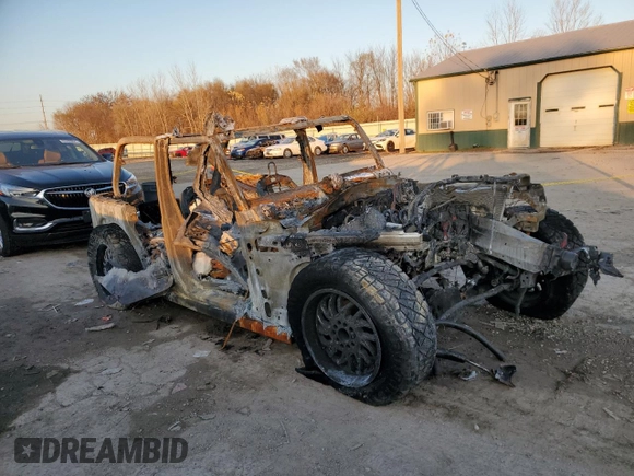 2018 Jeep Wrangler Unlimited Rubicon z VIN 1C4HJXFG6JW136094, wystawiony jako Copart lot #81048134 z przebiegiem Nie podano mil oraz Szkoda całkowita • Salvage title. Historia ofert i sprzedaży dostępna na DreamBid. Obrazek 4.