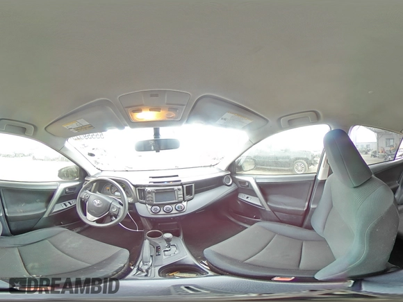 2014 Toyota RAV4 LE with VIN JTMZFREV6ED041246, listed as a Copart auction lot 55559075 with 129,515 mi miles and Salvage title. Bid and sale history available at DreamBid. Image 15.