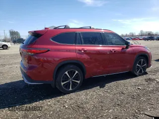 2022 Toyota Highlander XSE z VIN 5TDJZRBH9NS212921, wystawiony jako Copart lot #49280265 z przebiegiem 77 160 mil mil oraz Szkoda całkowita • Salvage title. Historia ofert i sprzedaży dostępna na DreamBid. Obrazek 3.