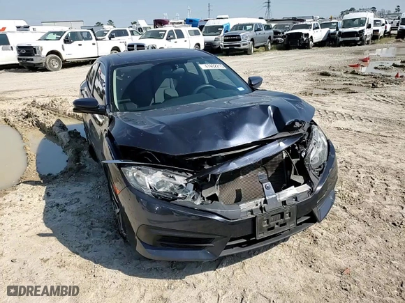 2018 Honda Civic Sedan EX with VIN 2HGFC2F75JH582810, listed as a Copart auction lot 47402215 with 82,167 mi miles and Salvage Title. Bid and sale history available at carsss.com. Image 10.