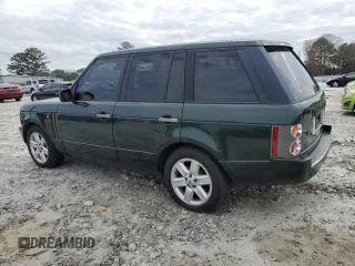 2004 Land Rover Range Rover HSE with VIN SALME11454A156859, listed as a Copart auction lot 44732145 with 129,404 mi miles and Clean Title. Bid and sale history available at carsss.com. Image 2.
