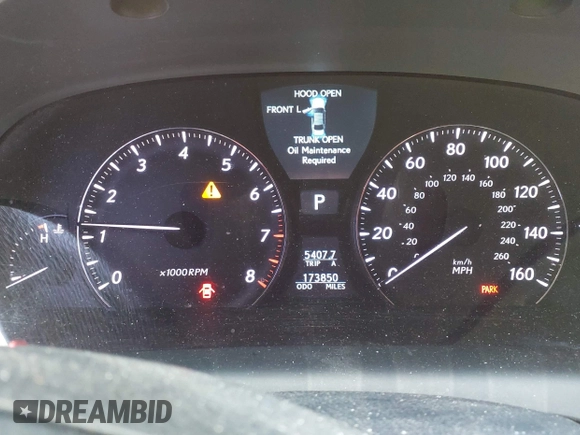 2007 Lexus LS 460 L z VIN JTHGL46F075011052, wystawiony jako IAAI lot #42284236 z przebiegiem 173 850 mil mil oraz . Historia ofert i sprzedaży dostępna na DreamBid. Obrazek 7.