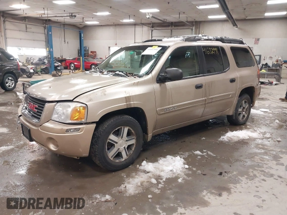 2004 GMC Envoy SLT with VIN 1GKET16S746148679, listed as a IAAI auction lot 41602991 with 196,621 mi miles and . Bid and sale history available at DreamBid. Image 2.