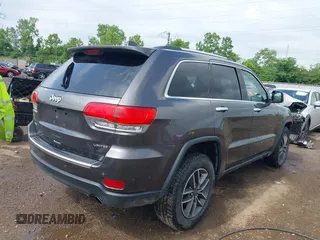 2019 Jeep Grand Cherokee Limited X z VIN 1C4RJFBG7KC601845, wystawiony jako IAAI lot #39476267 z przebiegiem 122 408 mil mil oraz . Historia ofert i sprzedaży dostępna na DreamBid. Obrazek 4.