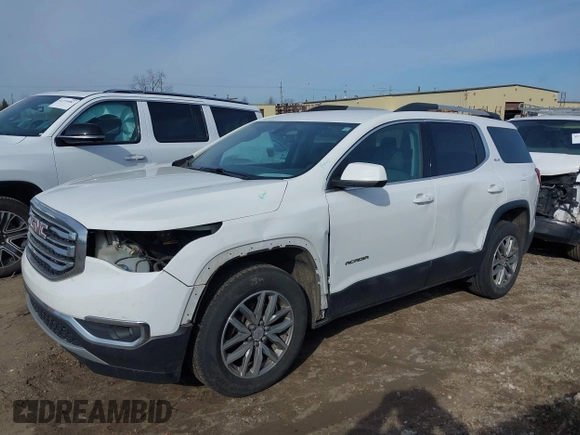 2017 GMC Acadia SLE with VIN 1GKKNSLS2HZ141733, listed as a IAAI auction lot 41762732 with 219,598 mi miles. Bid and sale history available at carsss.com. Image 2.