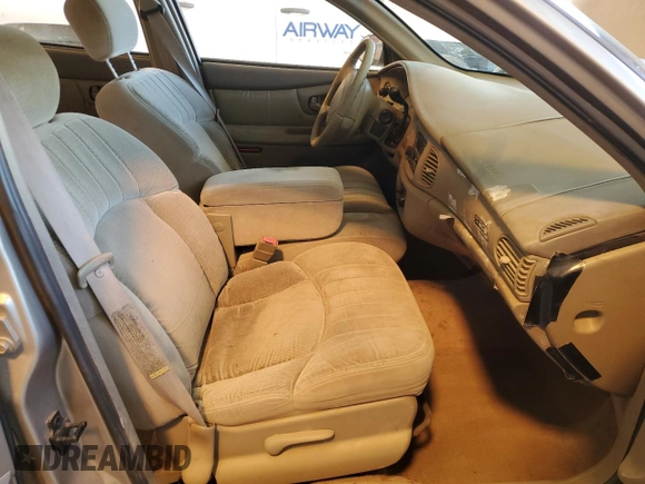 2000 Buick Century Custom with VIN 2G4WS52J6Y1261281, listed as a Copart auction lot 50236715 with Not Provided miles and Salvage Title. Bid and sale history available at DreamBid. Image 7.