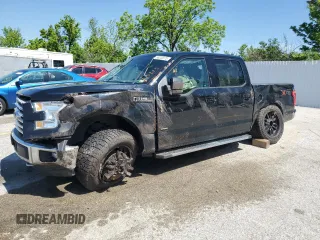 2017 Ford F-150 XL with VIN 1FTEW1EG6HFB84272, listed as a Copart auction lot 56340575 with Not provided miles and Salvage title. Bid and sale history available at DreamBid. Image 1.